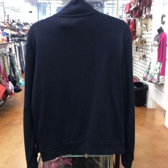 Moncler Blue and Red Zip Up Sweater - Picture 2 of 12